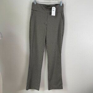 NEW‎ Express Womens Small Houndstooth Boot High Rise Pants Work Career